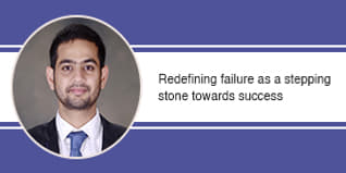 Redefining failure as a stepping stone towards success